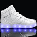 Miniatyrbild 2 av 3: Barn Sneakers Pojkar Led Light Up Sneakers Pojkar Flickor Sport Löparskor 34