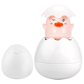 Miniatyrbillede 2 af 3: Badelegetøj med vandstråle til børn, søde dyreklækkende æg spray sprinkle legetøj til badekar pool badeværelse Pink Duck