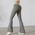 Miniatyrbillede 4 af 5: Flare Yoga Bukser til Kvinder - Højtaljede Trænings Bootcut Leggings, Bløde & Fugtafvisende M