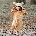 Pikkukuva 2 / 5: Halloween Lasten Juhla Vanhempi-lapsi Esiintymisasu Poika ja Tyttö Sama Söpö Kenguru Eläin Onesie 130cm