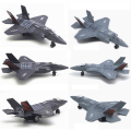 Miniatyrbillede 2 af 4: F-35 Amerikansk Jagerfly Legetøj Med Lyd Lys Model Legetøj Træk Tilbage & Kør Fly Militære Fans Samling Børnegave Black