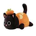Miniatyrbild 2 av 3: Meows Aphmau Plyschdocka Mee Meow Leksak Cola Pommes Frites Hamburgare Bröd Enhörning Ren Mat Katt Gosedjur Kudde Gåvor Pumpkin cat