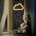 Miniatyrbild 3 av 5: Moln Neon Skylt, LED Neon Ljus Vägglampa Väggdekor, Batteri Eller USB-driven Lysande Neon Skylt För Sovrum, Barnrum, Vardagsrum, Bar, Fest, Jul Warm White