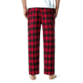 Miniatyrbilde 3 av 5: Bomullsvevde pyjamasbukser for menn, rutete lette lounge-sovebukser COLOR 5 S