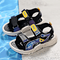 Miniatyrbild 3 av 5: Nya Trendiga Pojkar Sommar Utomhus Sandaler Fiskarsandaler Lätta Sport Sandaler 3c166jk BlackWhite 34