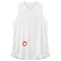 Miniatyrbild 1 av 5: Graviditet Ärmlös Stretch Tryck Mjuka Toppar Pyjamas Hemmakläder Gravida Kvinnor Casual Plus Size Lång T-shirt Tanktoppar Loungewear White XXL