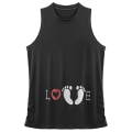 Miniatyrbilde 1 av 5: Mammatopp Ermeløs Stretch Print Myke Topper Pyjamas Hjemmeklær Gravide Kvinner Casual Pluss Størrelse Lang T-skjorte Tanktopper Loungewear Black L