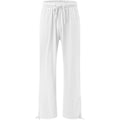 Pikkukuva 1 / 5: Naisten joogahousut taskuilla urheiluun, urheiluun, sopivat ystävien tapaamisiin White XL