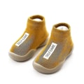 Miniatyrbilde 1 av 4: Unisex Babysko Første Gå Babysko Småbarn Jenter Babysko Myk Gummi Yellow 26-27