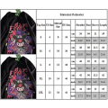 Miniatyrbilde 2 av 3: Dame Tenåringer Kuromi Søt Anime Skjorte Kortermet Sommer Casual Løs Passform Tee Topper Harajuku Mote T-skjorter M