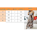 Miniatyrbillede 3 af 3: Dame Kjole Cheetah Sommerfugl Print Kjole grey M