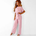 Miniatyrbild 2 av 5: Dam Jumpsuit Casual Vida Ben Dam Aftonfest Lång Playsuit Pink L