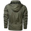 Miniatyrbilde 3 av 5: Herre Vinter Hette Army Frakk Taktisk Militær Jakke Kamp Yttertøy Army Green 4XL