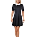Miniatyrbild 3 av 4: Addams Family Flickans Wednesday Addams Cosplay-dräkt.t L