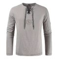 Miniatyrbillede 1 af 5: Ridder Cosplay Middelalderkostume Tunika Halloween Kostumer Til Mænd Voksen Viking Pirat Udklædning Fancy Tøj Karneval Skjorter Color 5 XL