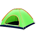 Miniatyrbild 2 av 5: Omedelbar Pop Up Strandtält Portabelt Automatiskt Utomhus Campingtält pink double