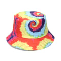 Miniatyrbild 1 av 4: 3D Hopfällbar Bucket Hat med Bred Brätte, Solhatt med Färgtryck, Lättvikt A D 56 58cm