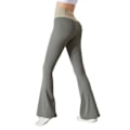 Miniatyrbillede 1 af 5: Flare Yoga Bukser til Kvinder - Højtaljede Trænings Bootcut Leggings, Bløde & Fugtafvisende M