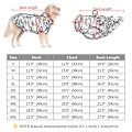 Miniatyrbild 5 av 5: Vinter Hundkläder Fransk Bulldog Varm Jacka Vattentät Hund Kläder Outfit Väst för Små Mellanstora Stora Hundar Red XXXXL
