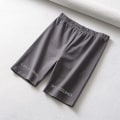 Miniatyrbilde 1 av 5: Korte avsnitt Bokstavtrykte Leggings Damebukser Dark Grey S