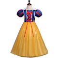 Miniatyrbillede 1 af 5: Snehvide Pige Prinsesse Udklædning Cosplay Karneval Kostume Blue Yellow Red 4-5 Years