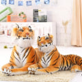 Miniatyrbild 4 av 5: Realistisk Tiger Gosedjur yellow 30cm
