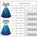 Pikkukuva 2 / 3: Tyttöjen Encanto Mirabel Madrigal -mekko Puku Cosplay Mirabel Prinsessamekot Asu 4-5 Years