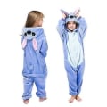 Pikkukuva 1 / 3: Lasten Talvi Stich Pyjamat Yöasut Yksisarvis Onesie Pojat Tytöt Peitto Makuupussi Vauvan Puku 110CM
