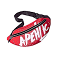 Miniatyrbild 1 av 5: Midjeväska Bälte Resväska Handväska Bröstväska Bullet Pack Messenger Crossbody Axelväska Red