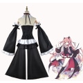 Miniatyrbild 3 av 5: Seraph Of The End Krul Tepes Cosplay Kostymset Med Peruk Häxa Vampyr Halloween Karneval Anime Kostym Without wig XXXL