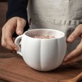 Miniatyrbild 4 av 4: Pumpa Kopp Keramisk Kaffemugg Halloween Kaffemugg Temafest Favorit Keramiska Koppar För Barn Kvinnor Män Pumpkin Cup Orange