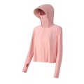 Miniatyrbillede 1 af 5: Løs Hættetrøje Maske Solskærm Beklædning Åndbar Blød Langærmet Tøj Til Sportsaktiviteter Pink Classic