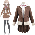 Miniatyrbilde 1 av 5: Nanami Chiaki Cosplay Kostymer Halloween Jul Lek Fest Uniform Sett Drakter S