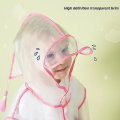 Pikkukuva 3 / 4: Yksiosainen sarjakuva dinosaurus lasten vedenpitävä poncho Pink Space Bunny L