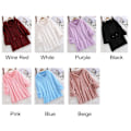 Miniatyrbild 2 av 5: Plus Size Höst Vinter Dam Långärmad Hooded Plysch Fluffig Hoodies Fleece Pullover Pyjamas Lös Wine Red M