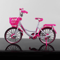 Miniatyrbild 4 av 5: Mini Cykelmodell Leksak Legering Plast Downhill Mountainbike Leksaker Presenter Till Pojkar Black-red