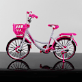 Miniatyrbild 4 av 5: Mini Cykelmodell Leksak Legering Plast Downhill Mountainbike Leksaker Presenter Till Pojkar Green
