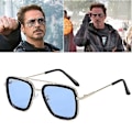 Pikkukuva 1 / 2: Laadukkaat Iron Man Tony Stark -kalastussaurinkolasit, neliönmalliset ulkoilu-urheilulasit miehille, Spider-silmälasit urheiluun I