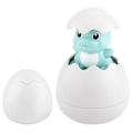 Miniatyrbillede 2 af 3: Badelegetøj med vandstråle til børn, søde dyreklækkende æg spray sprinkle legetøj til badekar pool badeværelse Green Dinosaur
