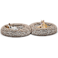 Miniatyrbillede 2 af 5: Ortopædisk hundeseng, komfortabel donut-krammer, rund hundeseng, ultrablød vaskbar hunde- og kattepude seng
