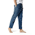 Pikkukuva 3 / 5: Miesten puuvillaiset kudotut pyjamahousut, ruudulliset kevyet olohousut COLOR 9 XL