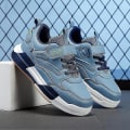 Miniatyrbild 3 av 5: Pojksneakers Andningsbara Flickor Skateboardskor Löparskor 3db9909 Blue 36