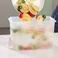 Miniatyrbillede 1 af 4: 4000mL Koldtvandsbeholdere Flaske Med Hane Frugt Tekande Husholdnings Lemonade Spand Kander & Kedler