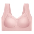 Miniatyrbillede 2 af 3: Dame Sømløs Push Up BH Shapewear Uden Bøjle Crop Top Vest Sports Bralette Undertøj Pink L