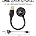 Miniatyrbilde 4 av 5: 2 stk. USB Nattlys, Discolys Solnedgangslampe, Lydaktivert Strobelys for Dekorering av Bilinteriør, Tak, Spisestue, Soverom, Fest