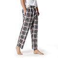 Pikkukuva 2 / 5: Miesten puuvillaiset kudotut pyjamahousut, ruudulliset kevyet olohousut COLOR 4 XL