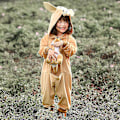 Pikkukuva 1 / 5: Halloween Lasten Juhla Vanhempi-lapsi Esiintymisasu Poika ja Tyttö Sama Söpö Kenguru Eläin Onesie 100cm