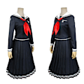 Miniatyrbillede 3 af 5: Ny Projektilteori Brudt 2 Runder Cosplay Carrichuan Dongzi Cosplay Kostume Jk Uniform M