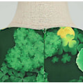 Miniatyrbilde 4 av 5: Dame St. Patrick's Day Retro Kortarmet Stor Swing Kjole M