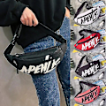 Miniatyrbild 2 av 5: Midjeväska Bälte Resväska Handväska Bröstväska Bullet Pack Messenger Crossbody Axelväska red-2